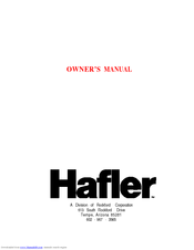 Hafler IRIS COMPACT DISC PLAYER Owner's Manual