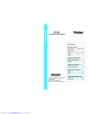Haier HRF-518W User Manual