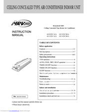Haier AE092FCAJA, AE182FCAJA Instruction Manual
