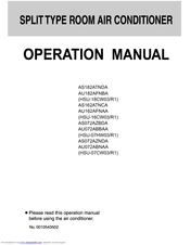 Haier AS182ATNDA Operation Manual