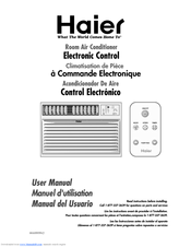 Haier ESA3155 - Window Air Conditioner User Manual