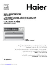 Haier ESA424J Use & Care Manual