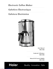 Haier HDC10LBS - 10c Coffeemaker & SS User Manual