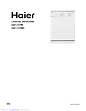 Haier DW12-EFM S Owner's Manual