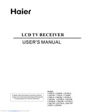 Haier L19A09A User Manual