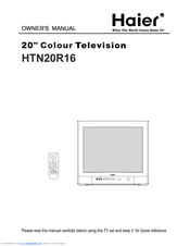 Haier HTN20R16 Owner's Manual
