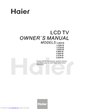 Haier L26A18 Owner's Manual