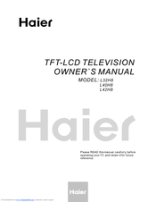 Haier L32H8 Owner's Manual
