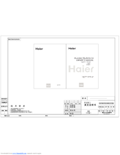 Haier P37K1 Owner's Manual