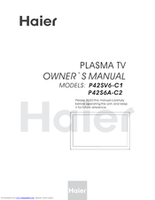 Haier 42EP14S Owner's Manual