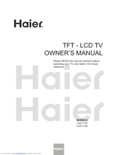 Haier TFT L31C1180 Owner's Manual