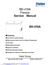 Haier BD-478A Service Manual