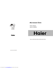 Haier EB-2080EGV Owner's Manual