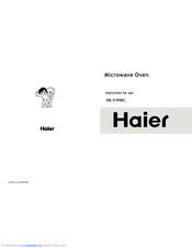Haier EB-3190EC Instructions For Use Manual