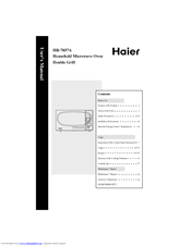Haier HR-7857A User Manual