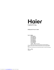 Haier HRF-480IRG User Manual