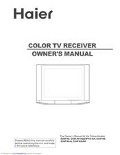 Haier D29FA9-A Owner's Manual