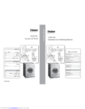 Haier HBS82-880 Operation Manual