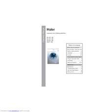 Haier HK807I/ME Operation Manual