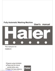 Haier HQM62-K User Manual