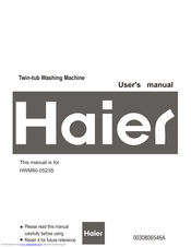 Haier HWM60-0523S User Manual