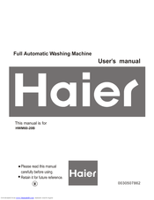 Haier HWM60-20B User Manual