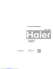 Haier HWM55-0528 User Manual