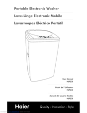 Haier HLP23E - Electronic Touch Pulsator Ing Portable Washing Machine User Manual