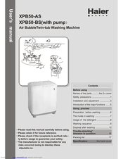 Haier XPB50-BS User Manual
