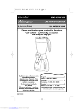 Hamilton beach 52754 Manuals | ManualsLib