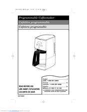 Hamilton Beach 43254 - Classic 12 Cup Coffee Maker Manual