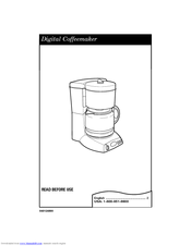 Hamilton Beach 840124800 User Manual