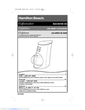 Hamilton Beach 840160800 Use & Care Manual