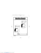 Hamilton Beach D45020W User Manual