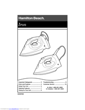 Hamilton Beach 14620K Use & Care Manual