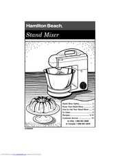 Hamilton Beach 840056500 User Manual