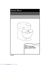 Hamilton Beach 840125800 User Manual