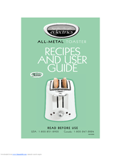 Hamilton Beach All-Metal Toaster User Manual