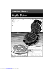 Hamilton Beach 840056800 User Manual
