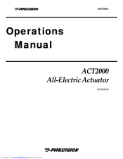 Precision Engine Controls Corporation ACT2000 Operation Manual