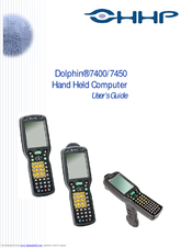 Hand Held Products Hand Held Computer Dolphin 7450 User Manual