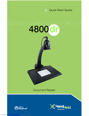 Hand Held Products 4800dr Quick Start Manual