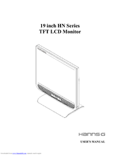 Hanns.G HC191D User Manual