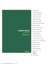 Hanns.g HG221A Manuals | ManualsLib
