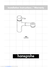 Hans Grohe Talis 06462XXX Installation Instructions Manual