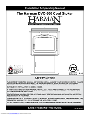 Harman DVC-500 Installation & Operating Manual