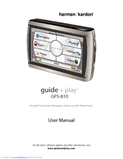 Harman Kardon GPS GPS-810 User Manual