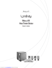 Infinity II Owner's Manual