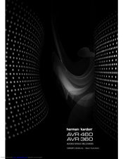 Harman kardon AVR 360 Manuals | ManualsLib