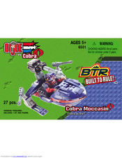Hasbro Cobra Moccasin 6501 Manual